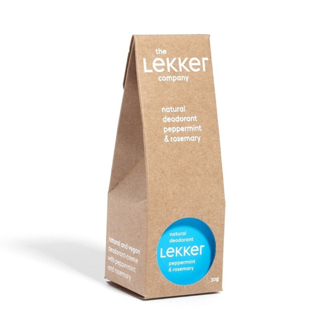 Lekker Stay Fresh looduslik ja plastikuvaba deodorant Piparmünt & Rosmariin 30g