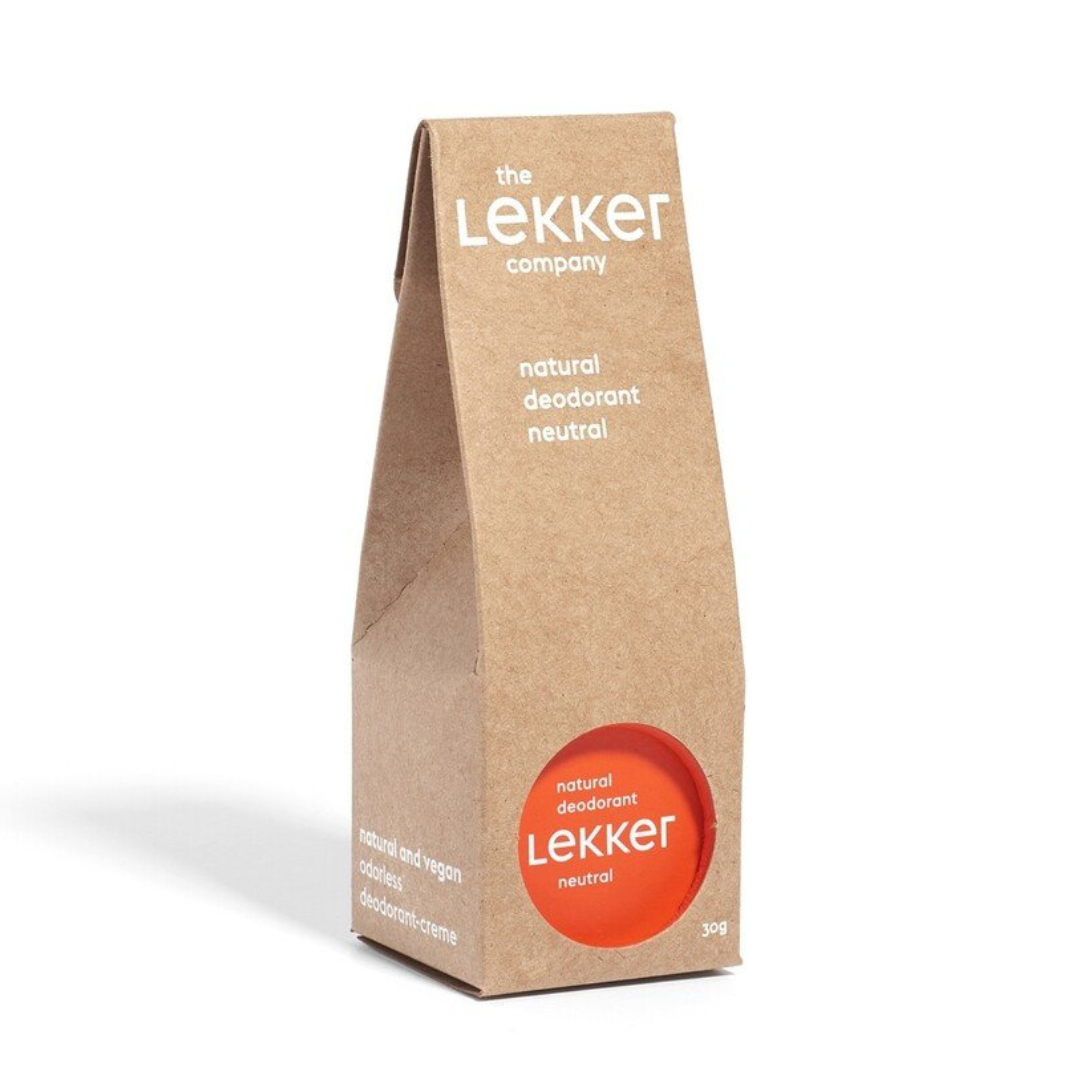 Lekker Get Naked looduslik ja plastikuvaba lõhnatu deodorant 30g