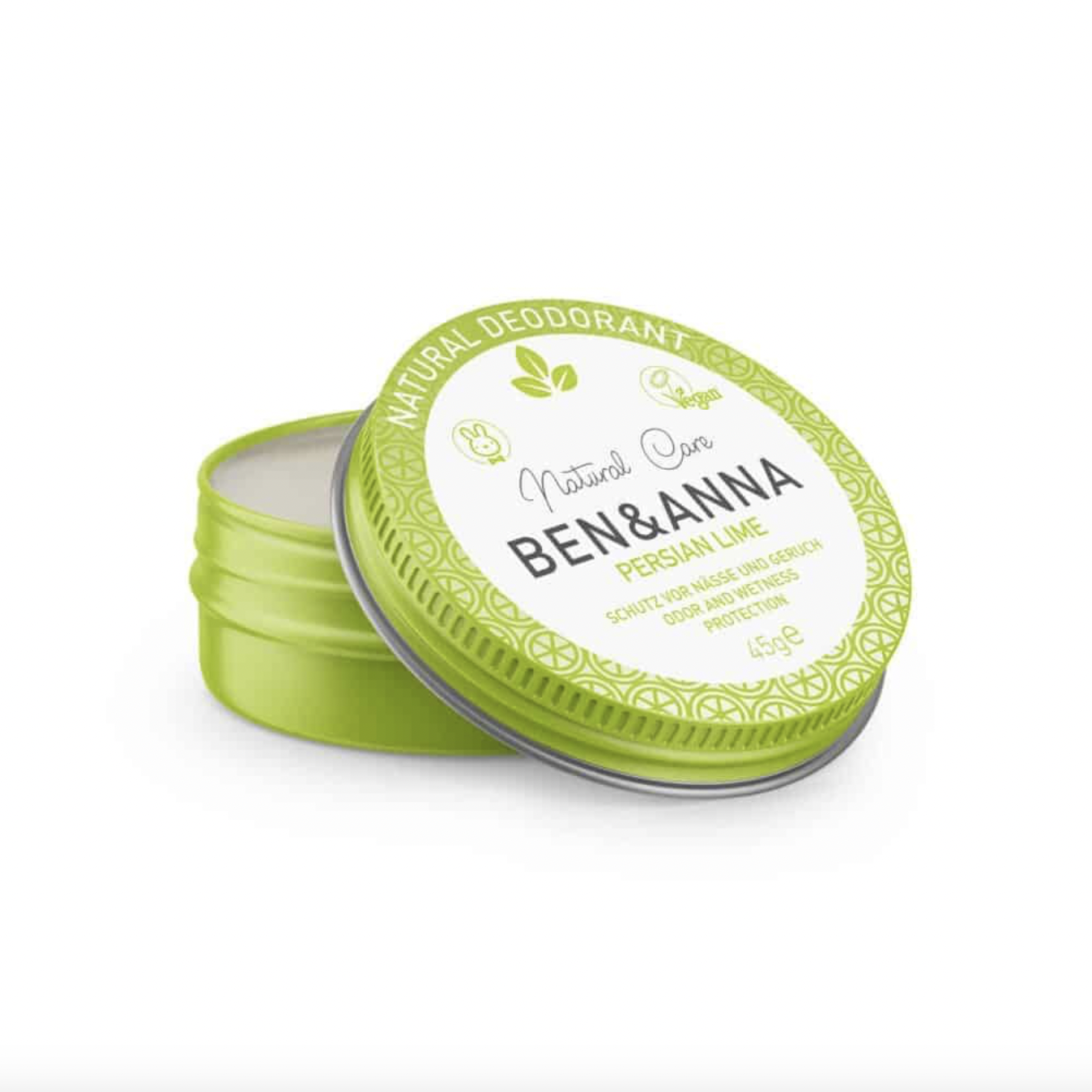 Ben&Anna Kreemdeodorant Persian Lime, 45 g