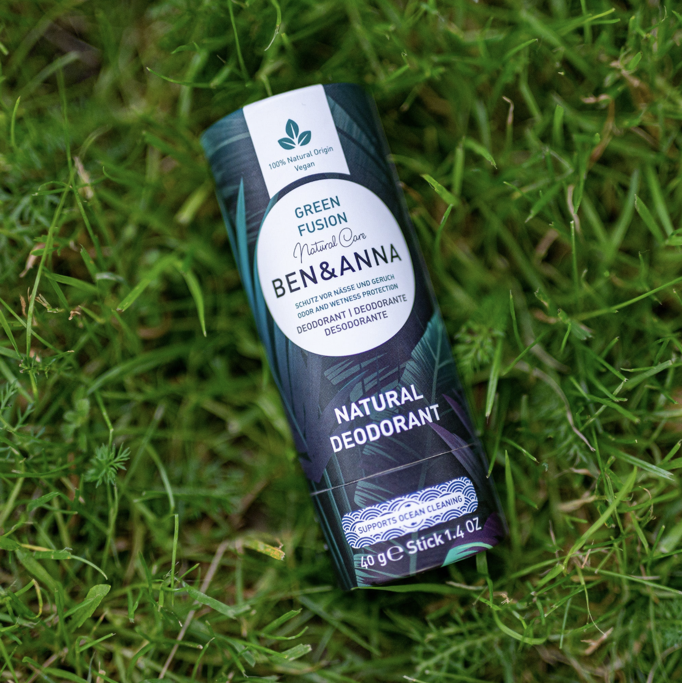 Ben&Anna Pulkdeodorant Green Fusion, 40 g
