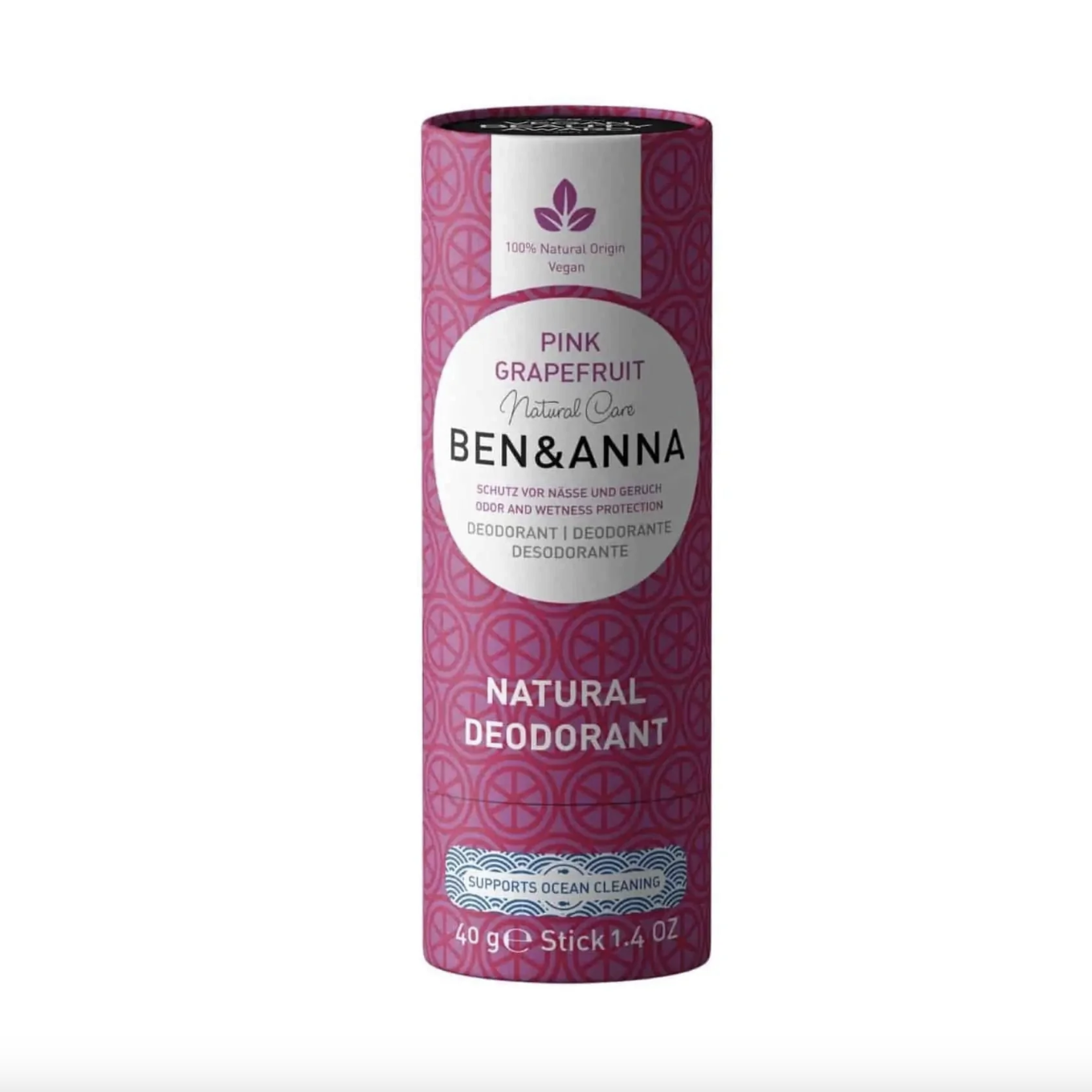 Ben&Anna Pulkdeodorant Pink Grapefruit