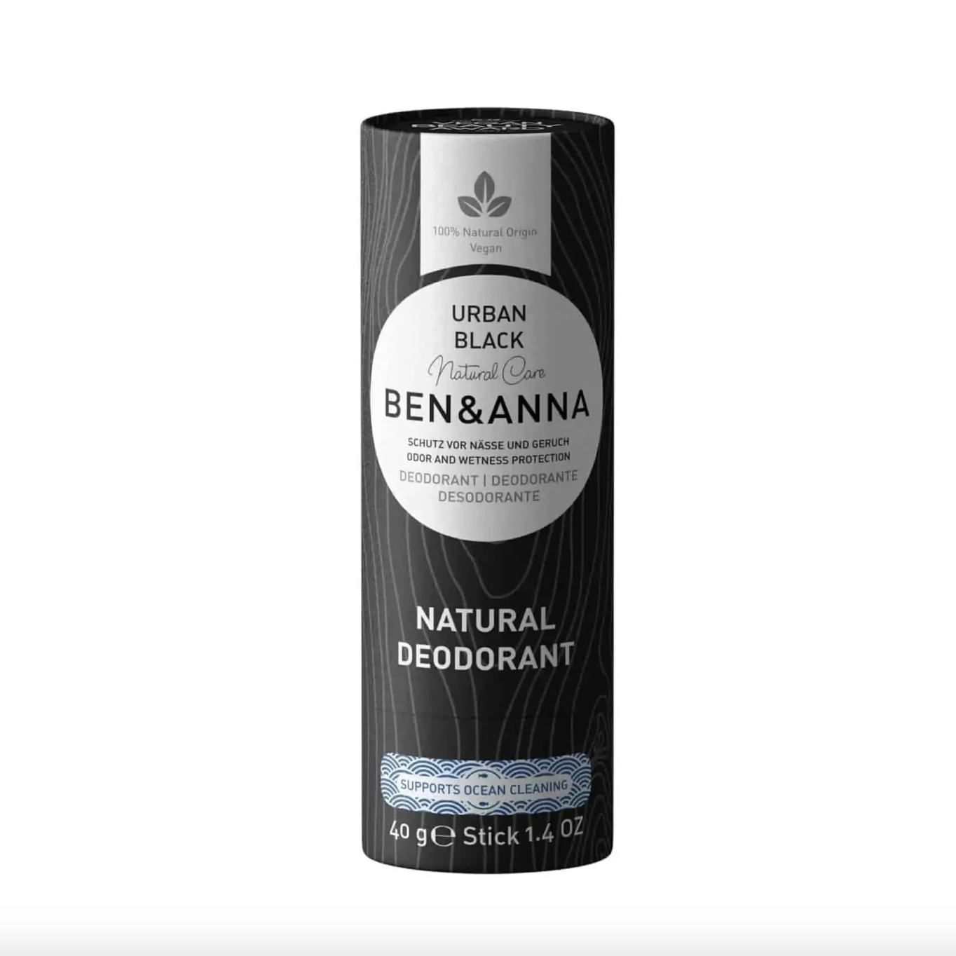 Ben&Anna Pulkdeodorant Urban Black, 40 g