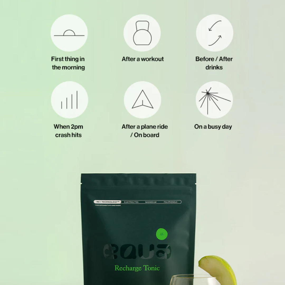 Equa Recharge Tonic hapu õun